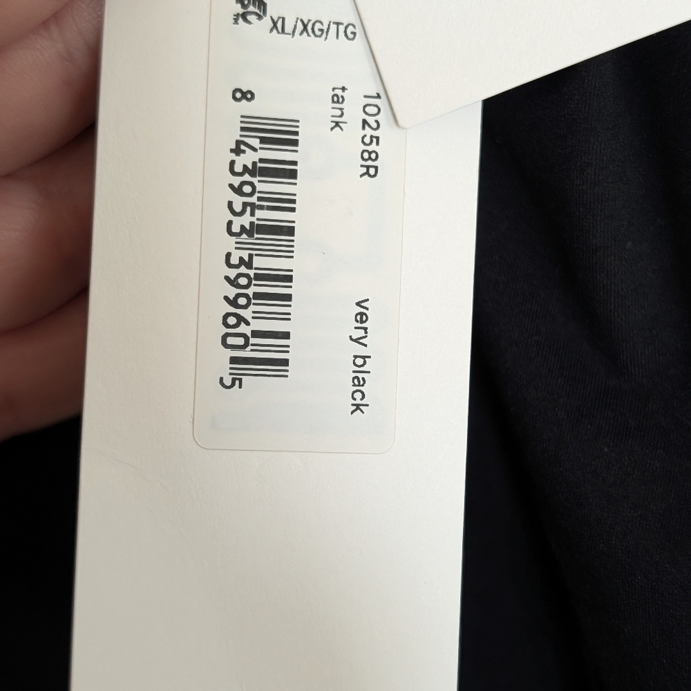 SPANX Shapewear Invisible Tank XL VERY BLACK NWT - Picture 4 of 8